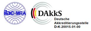 ILAC-MRA und DAkkS Logo für Klinkner & Partner Akkreditierungsstelle D-K-20015-01-00